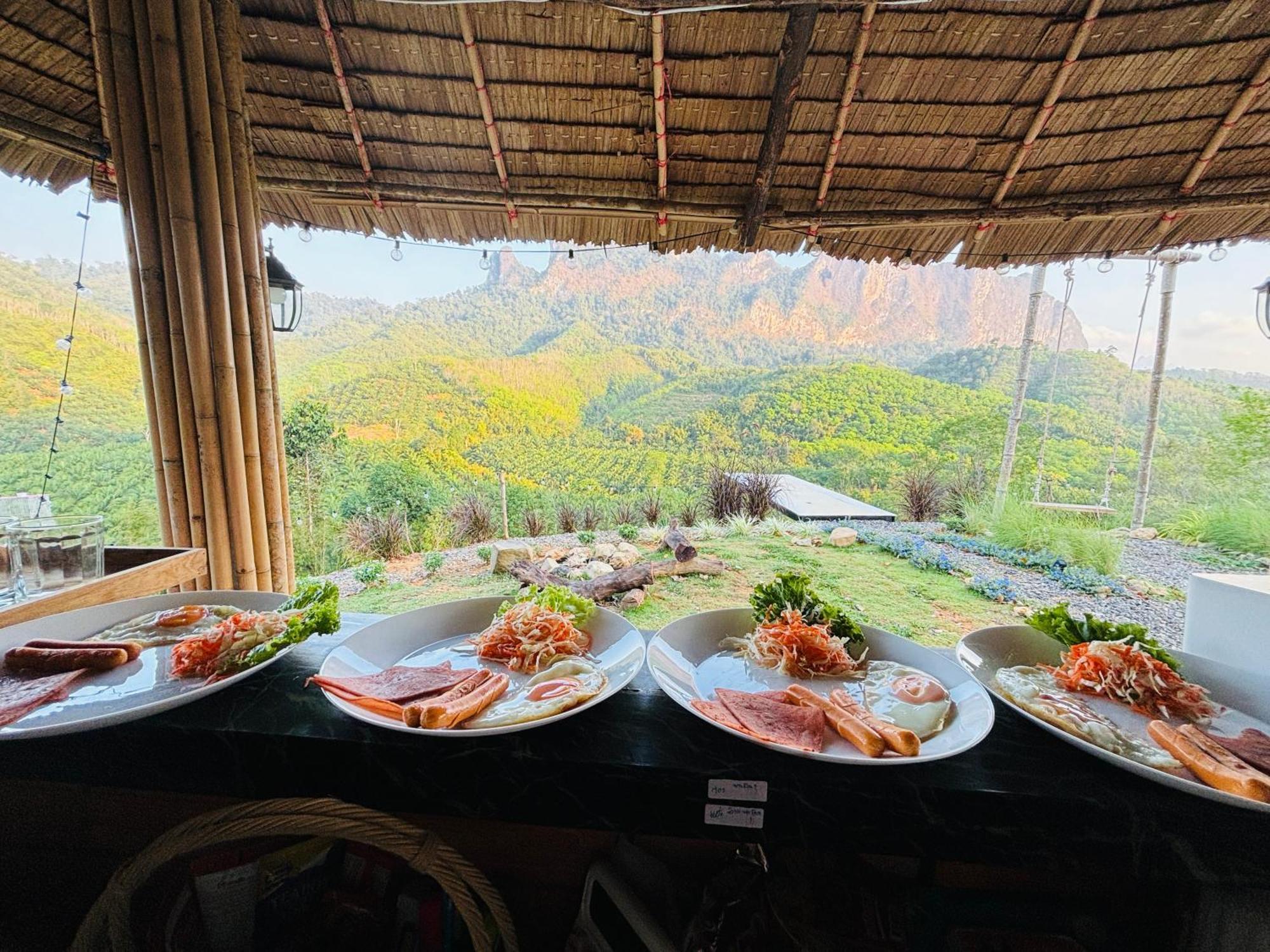 Camping Phutajoy Khaosok แคมป์ปิ้งภูตาจ้อยเขาศก Ban Thung Lang Tham Exteriér fotografie